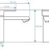 washbasin mixer Rea Mayson gold (REA-B5101)