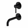 Mezclador de lavabo empotrado Omnires Y negro (Y1215NBL)