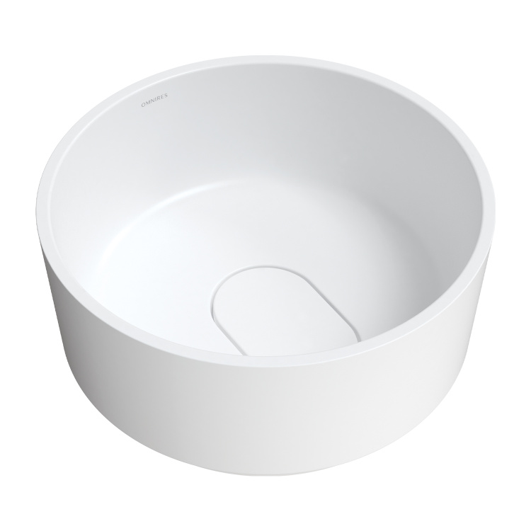 washbasin Omnires Cadence 42x19 matt white (CADENCER420BM)