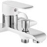 Bath mixer Rea Bloom chrome/white (REA-B9918)