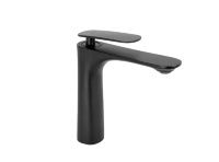 Mezclador de lavabo Rea Berg negro (REA-B2038)