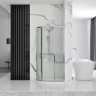 shower cabin Rea Look 90x90x190 safety glass, transparent, chrome (REA-K7905)