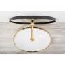 Lavabo Rea Melania 40,5x60 dorado/blanco (REA-U1050)