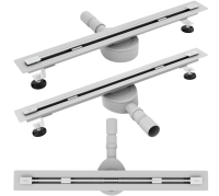 Desagüe de suelo Rea Neo Ultra Slim Pro, níquel mate, 800 mm (REA-G9802)