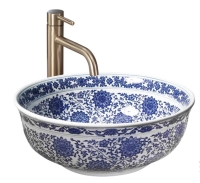 Lavabo Rea Bella 41,5x41,5 azul (REA-U7503)