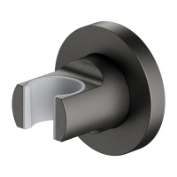 Soporte de ducha Omnires grafito 6 cm (8873AGR)