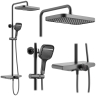 shower system Rea Bari titanium (REA-P0890)