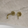 внешняя часть смесителя для умывальника Omnires Y скрытого монтажа brushed brass (Y1215HROBSB)