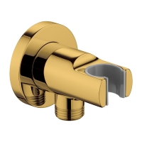 Conexión de manguera de ducha con soporte Omnires Gold (8873GL)