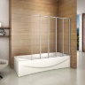 Cortina de ducha Rea Idea 120x140 cristal transparente (REA-W0850)