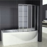 Cortina de ducha Rea Idea 120x140 cristal transparente (REA-W0850)
