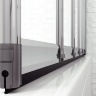 Cortina de ducha Rea Idea 120x140 cristal transparente (REA-W0850)