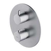 concealed bath and shower mixer with thermostat Omnires Y nickel (Y1236RONI)