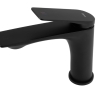 Mezclador de lavabo Rea Avalon bajo, negro (REA-B1117)