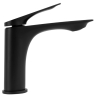 Mezclador de lavabo Rea Avalon bajo, negro (REA-B1117)