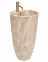 умывальник Rea Anya 45x45x84 отдельностоящий, savana matt (REA-U3614)