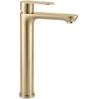 смеситель для умывальника Rea Logan brushed gold (REA-B6671)