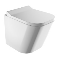 toilet Omnires Fontana rimless suspended, seat duroplast (FONTANAMWBP)
