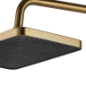 shower system Rea Rob matte gold, with thermostat (REA-P6623)