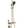 shower system Rea Rob matte gold, with thermostat (REA-P6623)