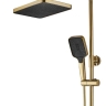shower system Rea Rob matte gold, with thermostat (REA-P6623)