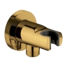 shower hose connection with holder Omnires brushed gold (8873GLB)
