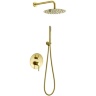 Conjunto de ducha empotrado Rea Lungo dorado (REA-P4110)