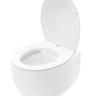 Inodoro Rea Lars 500x370 sin reborde suspendido, asiento duroplast (REA-C9500)