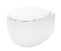 toilet Rea Lars 500x370 rimless suspended, seat duroplast (REA-C9500)