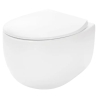 Inodoro Rea Lars 500x370 sin reborde suspendido, asiento duroplast (REA-C9500)