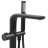 Mezclador de baño Rea Clark de pie, negro (REA-B5300)