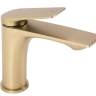 Mezclador de lavabo bajo Rea Avalon, oro cepillado (REA-B2703)