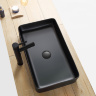 Lavabo Rea Denis 35x61 negro mate (REA-U3690)