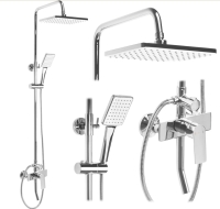 Sistema de ducha Rea Maximus cromado (REA-P2411)