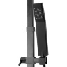 Sistema de ducha Rea Milan negro (REA-P7000)