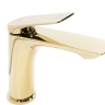 Mezclador de lavabo Rea Avalon bajo, dorado (REA-B1118)