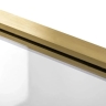 душевая дверь Rea Rapid Slide 160x195 безопасное стекло, прозрачное, gold brush (REA-K9381)