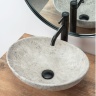 Lavabo Rea Sofia Light Stone 34,5x41 gris (REA-U0165)