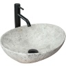 Lavabo Rea Sofia Light Stone 34,5x41 gris (REA-U0165)