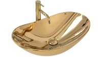 Lavabo Rea Royal 36x62,5 dorado (REA-U4545)