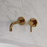 Mezclador de lavabo empotrado Omnires Y dorado (Y1215HGL)
