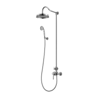 Sistema de ducha Omnires Armance cromado (AM5244CR)