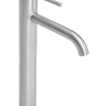 Mezclador de lavabo alto de níquel Rea Clif (REA-B5330)