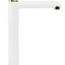 Mezclador de lavabo Rea Melia alto, blanco-oro (REA-B2709)