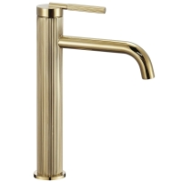 Mezclador de lavabo Rea Argon alto, dorado (REA-B7803)