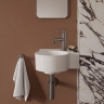 умывальник Omnires Ovo M+ 34,5х33,5 угловой, правый, gloss white (OVO335UWPBP)
