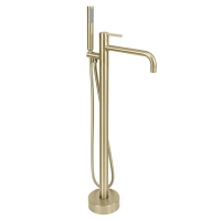 смеситель для ванны напольный Rea Foster brushed gold (REA-B2251)