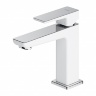 Mezclador de lavabo Omnires Parma blanco (PM7410CRB)