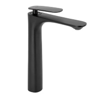 Mezclador de lavabo Rea Berg negro (REA-B2039)