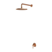 concealed shower system Omnires Y brushed copper (SYSY36CPB)